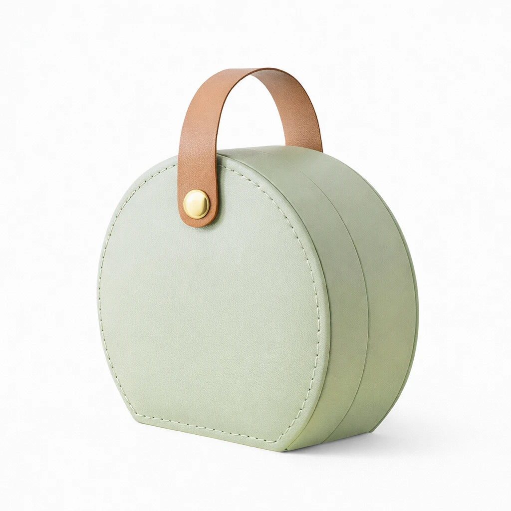 Petite Boîte À Bijoux Voyage Cuir