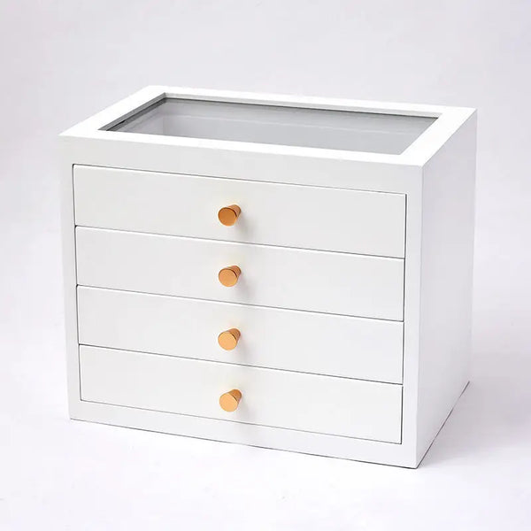 Boîte À Bijoux 3 Tiroir En Bois