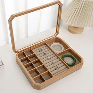 Boîte À Bijoux Ancienne En Bois