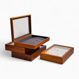 Boîte À Bague En Bois