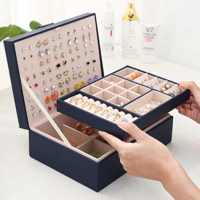 Boîte À Bijoux De Voyage Avec Compartiments