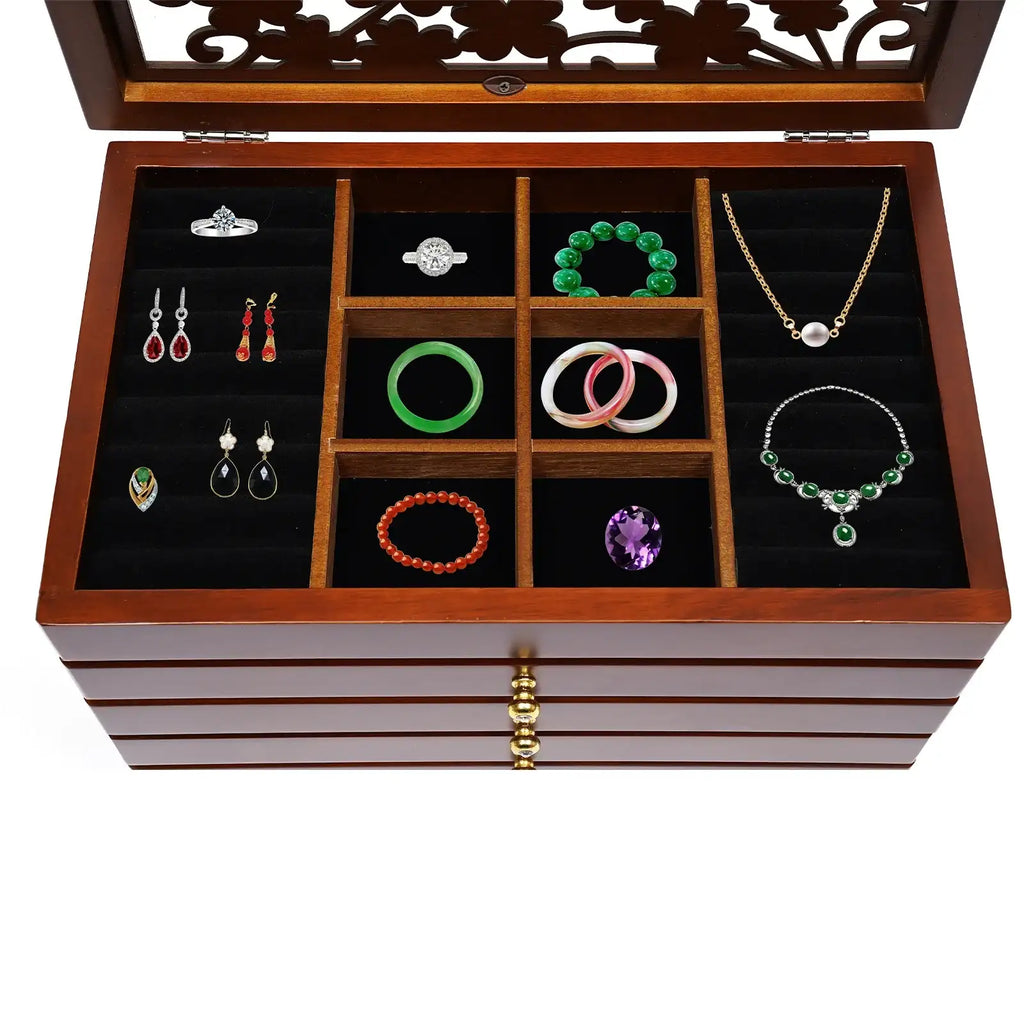 Boîte À Bijoux Femme Bois