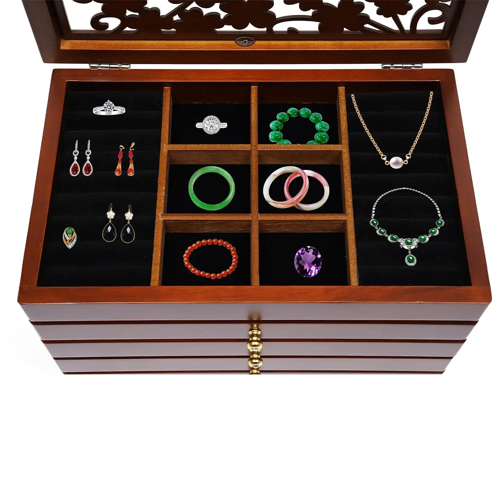 Boîte À Bijoux Femme Bois