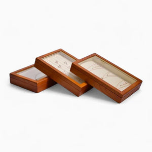 Boîte À Bague En Bois