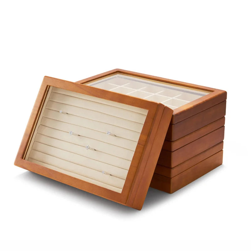 Boîte À Bague En Bois