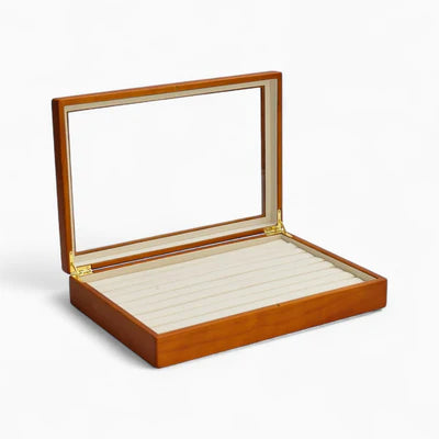 Boîte À Bague En Bois
