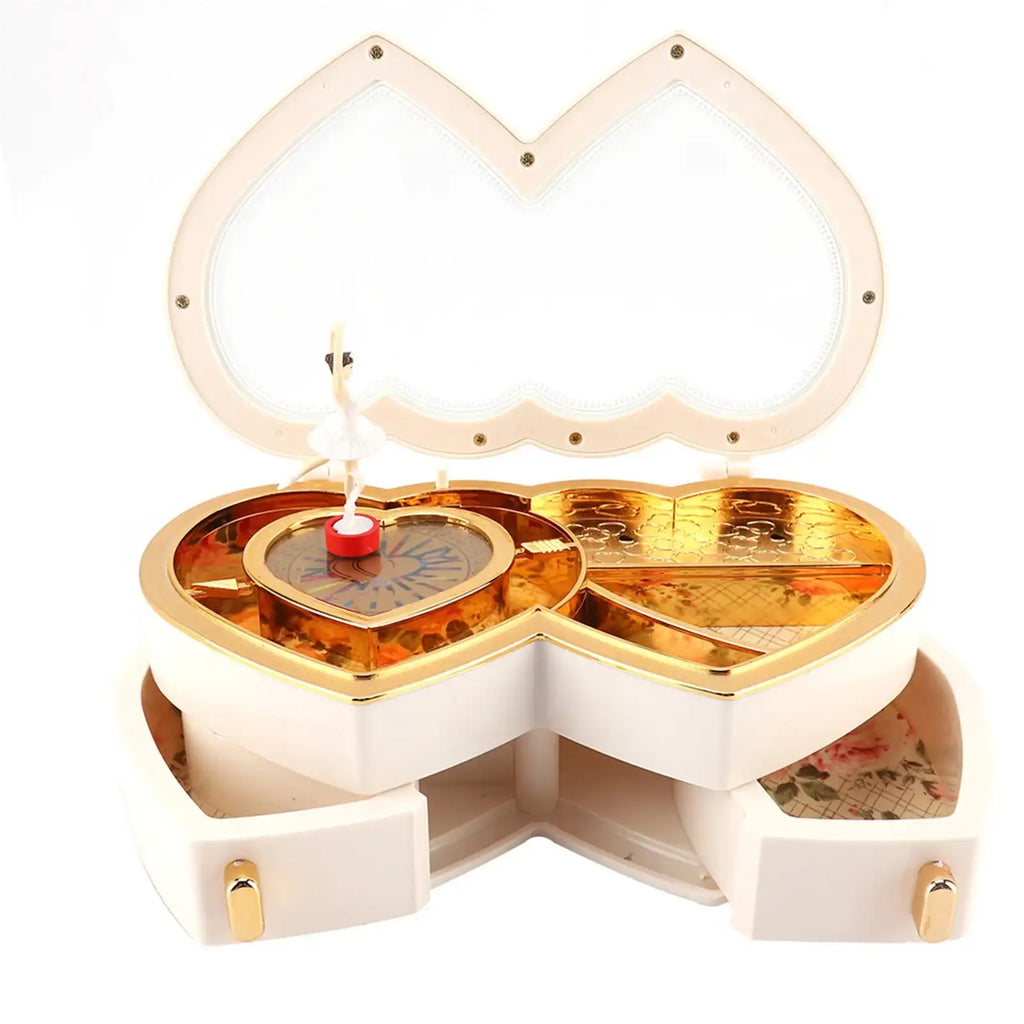Boîte À Bijoux Coeur Musical