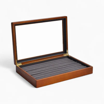 Boîte À Bague En Bois