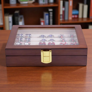 Boîte À Bijoux Bois Et Verre