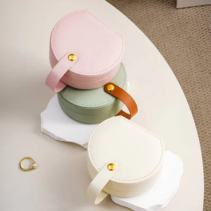 Petite Boîte À Bijoux Voyage Cuir