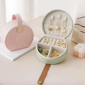 Petite Boîte À Bijoux Voyage Cuir
