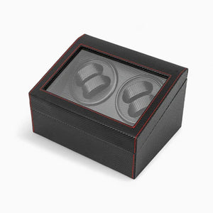 Boîte À Montre Automatique Style Carbone