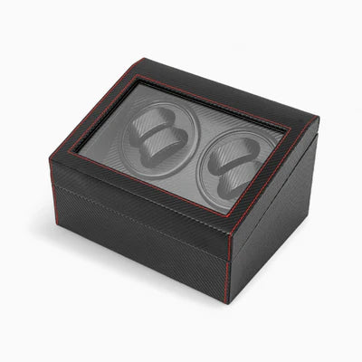 Boîte À Montre Automatique Style Carbone