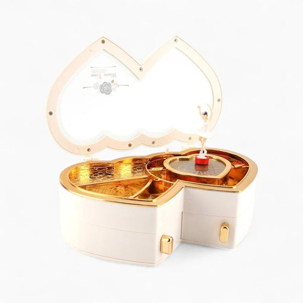 Boîte À Bijoux Coeur Musical