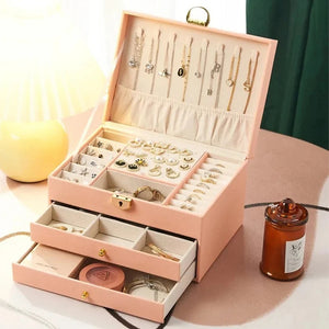 Boîte À Bijoux Femme Cuir