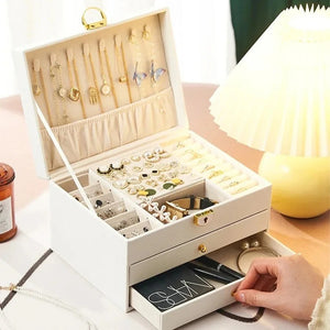 Boîte À Bijoux Femme Cuir