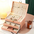 Boîte À Bijoux Femme Cuir