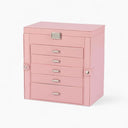 Boîte À Bijoux 5 Tiroirs Avec Miroir