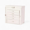 Boîte À Bijoux 5 Tiroirs Avec Miroir