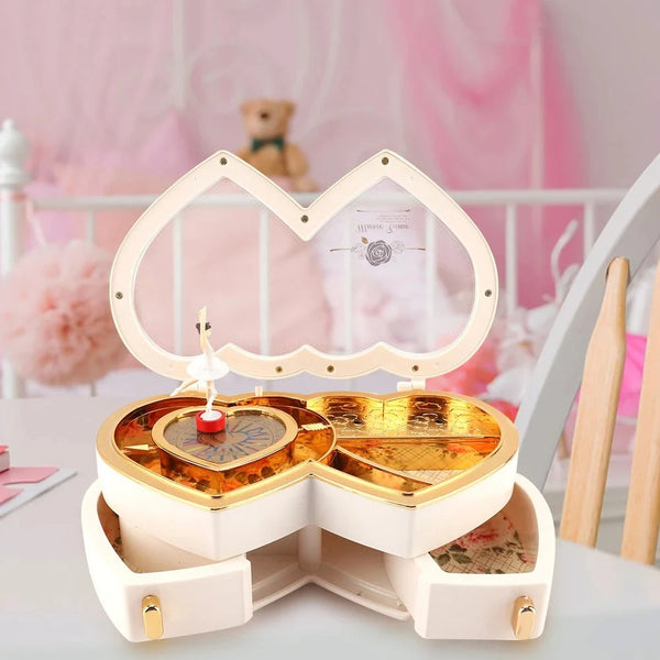 Boîte À Bijoux Coeur Musical